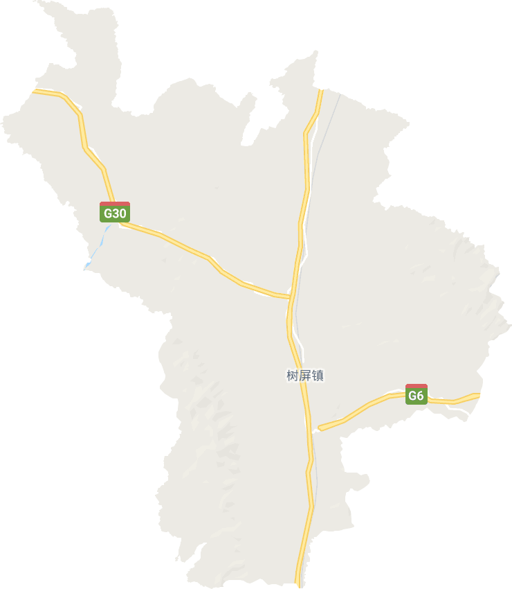树屏镇电子地图