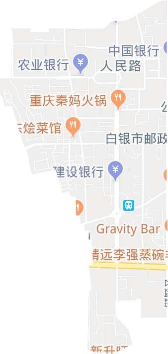 人民路街道电子地图