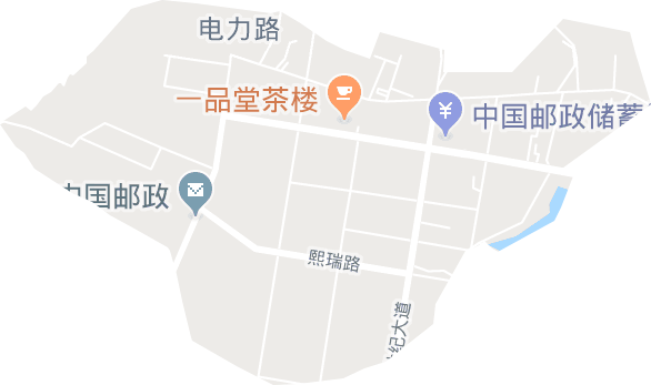 电力路街道电子地图