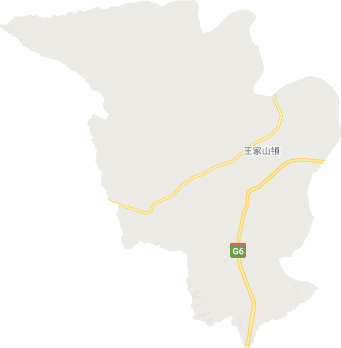 王家山镇电子地图