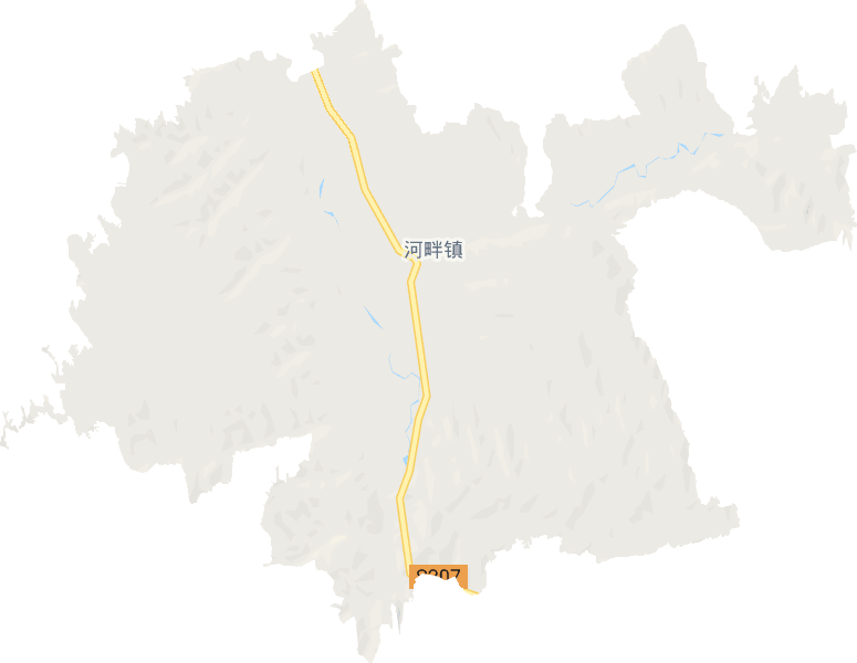 河畔镇电子地图