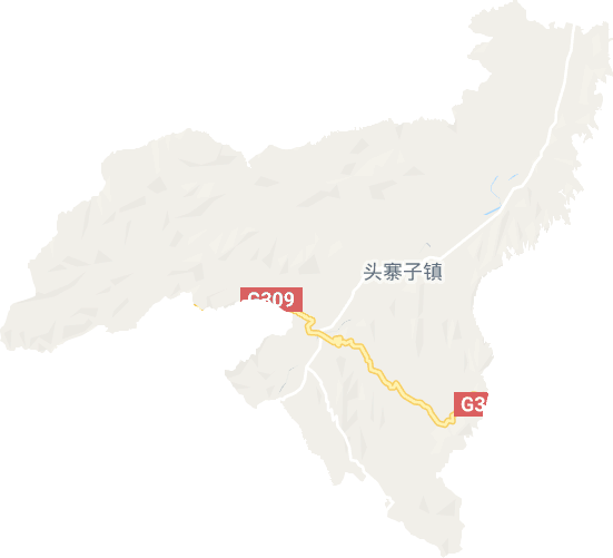 头寨子镇电子地图