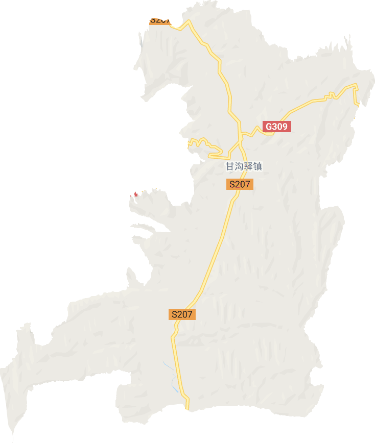 甘沟驿镇电子地图