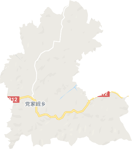 党家岘乡电子地图