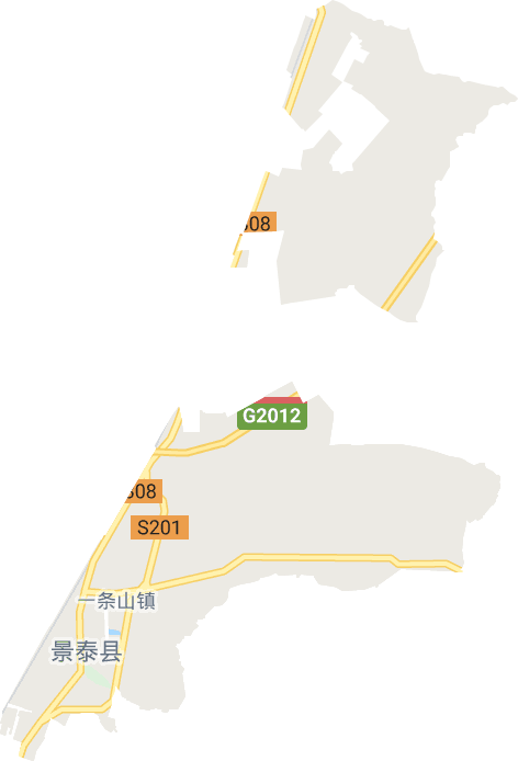 一条山镇电子地图