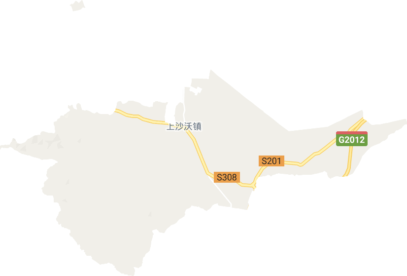 上沙沃镇电子地图