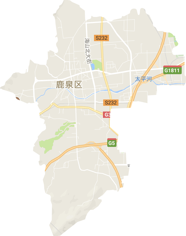 获鹿镇电子地图