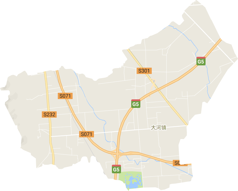 大河镇电子地图