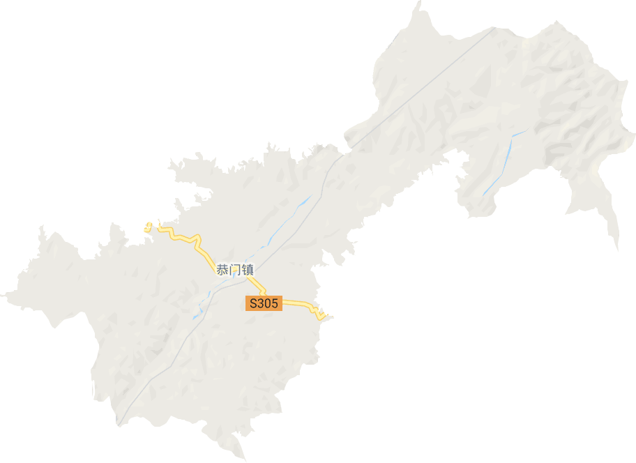 恭门镇电子地图