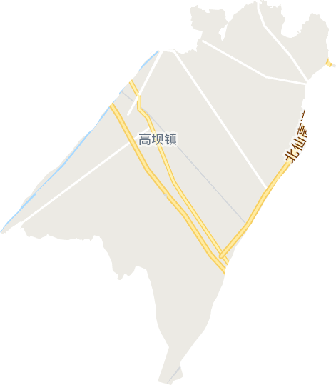 高坝镇电子地图
