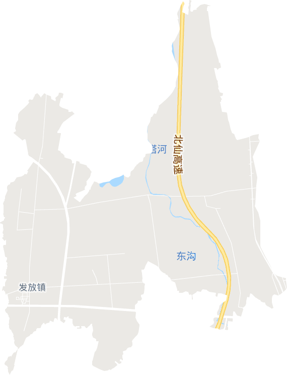 发放镇电子地图