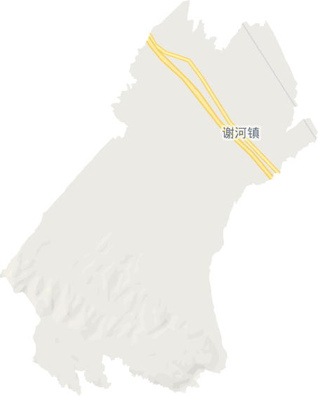 谢河镇电子地图