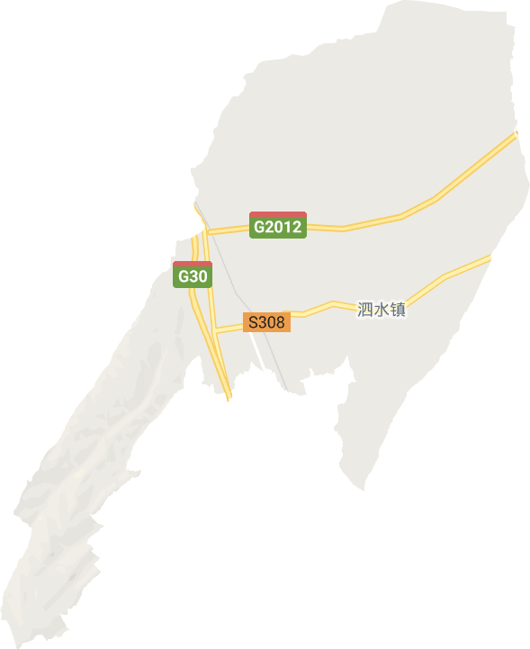 泗水镇电子地图