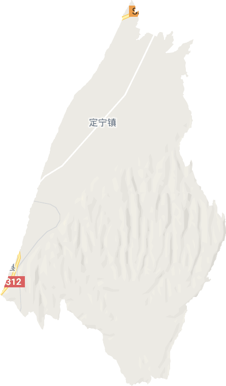 定宁镇电子地图