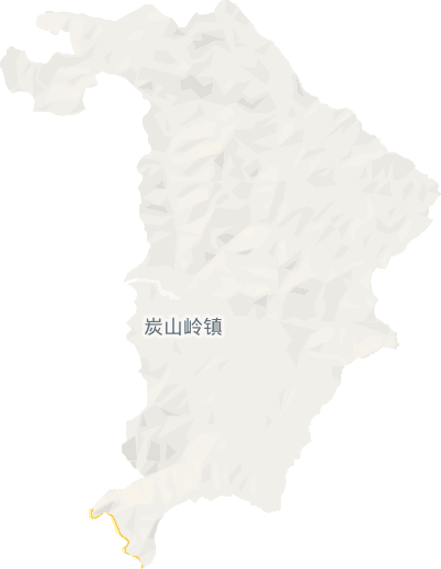 炭山岭镇电子地图