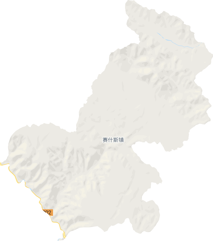 赛什斯镇电子地图