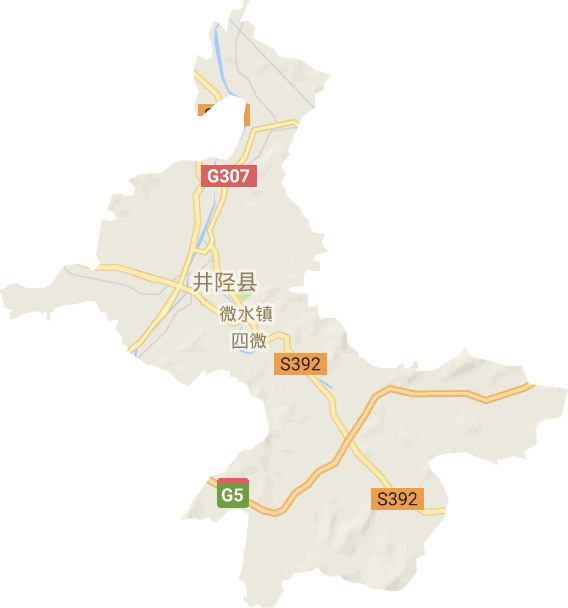 微水镇电子地图