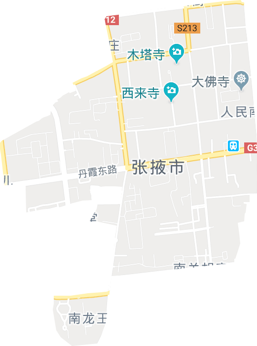 南街街道电子地图