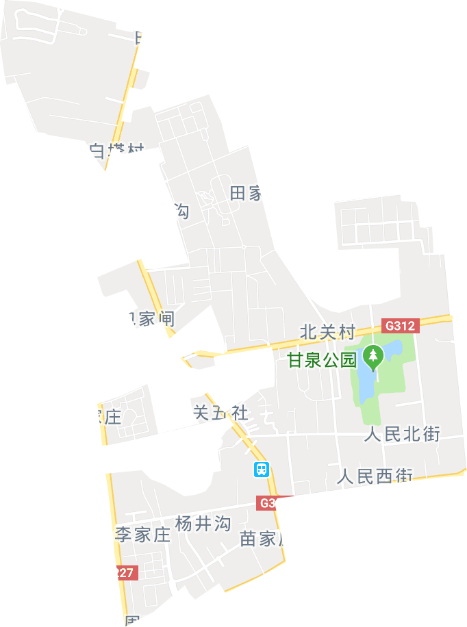西街街道电子地图