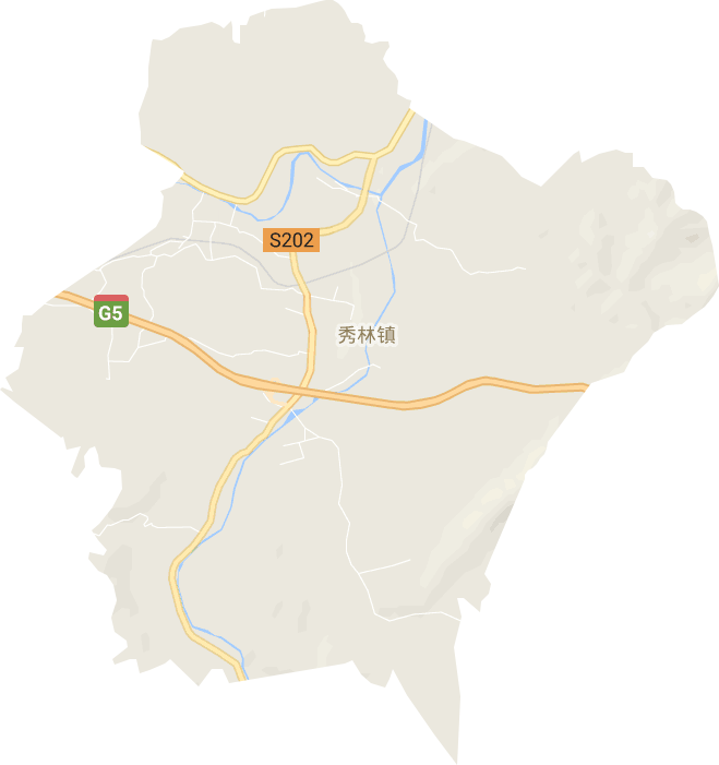 秀林镇电子地图