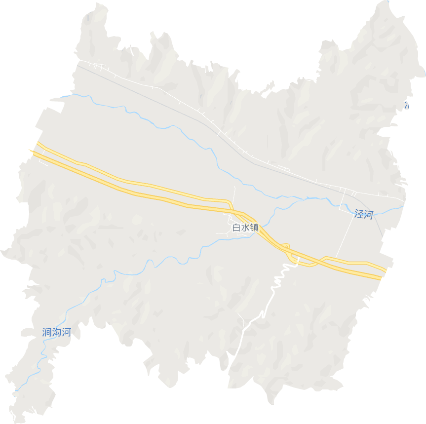 白水镇电子地图