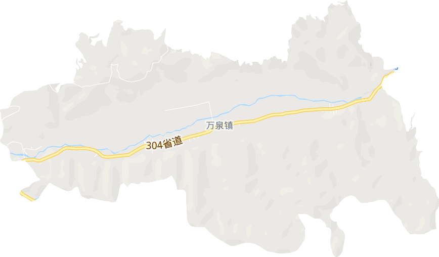 万泉镇电子地图