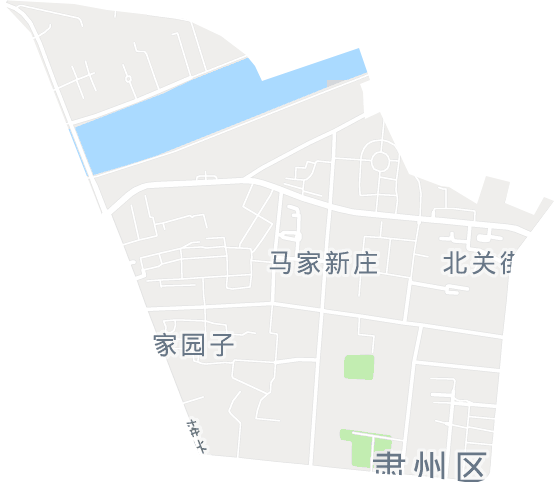 西北街街道电子地图