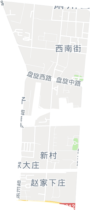 西南街街道电子地图