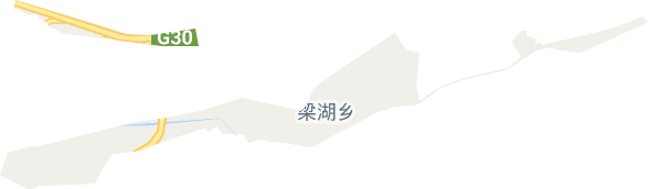 梁湖乡电子地图