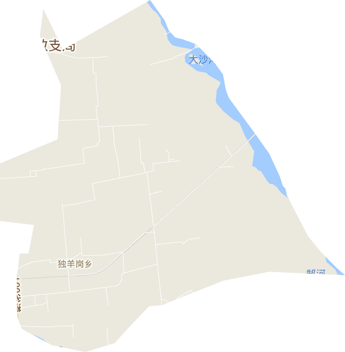 独羊岗乡电子地图