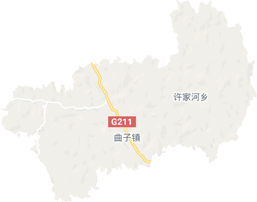 曲子镇电子地图