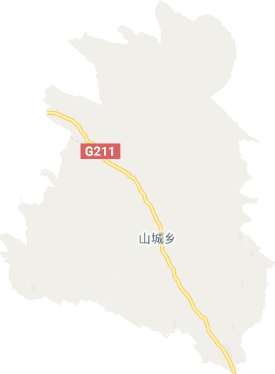 山城乡电子地图