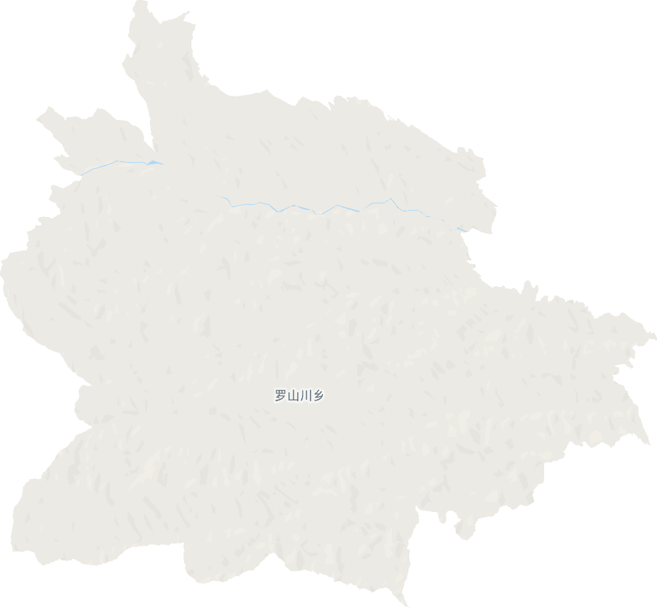罗山川乡电子地图