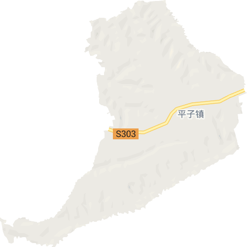 平子镇电子地图