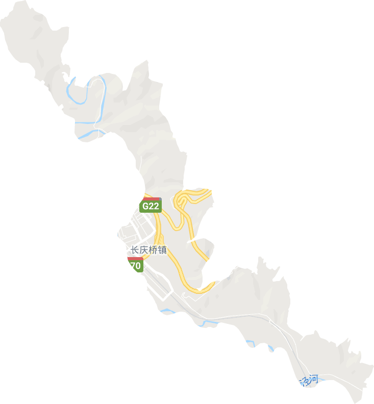 长庆桥镇电子地图
