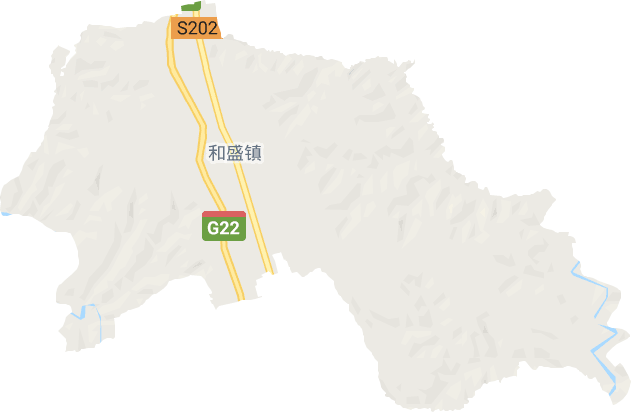 和盛镇电子地图