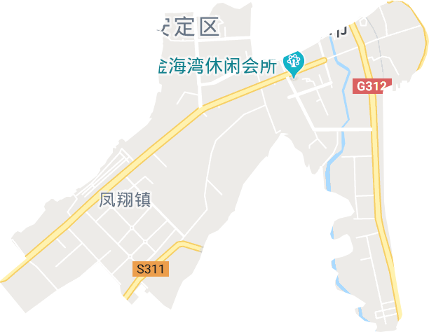 永定路街道电子地图