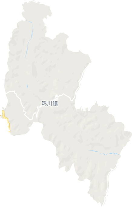 鸡川镇电子地图