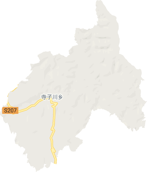 寺子川乡电子地图