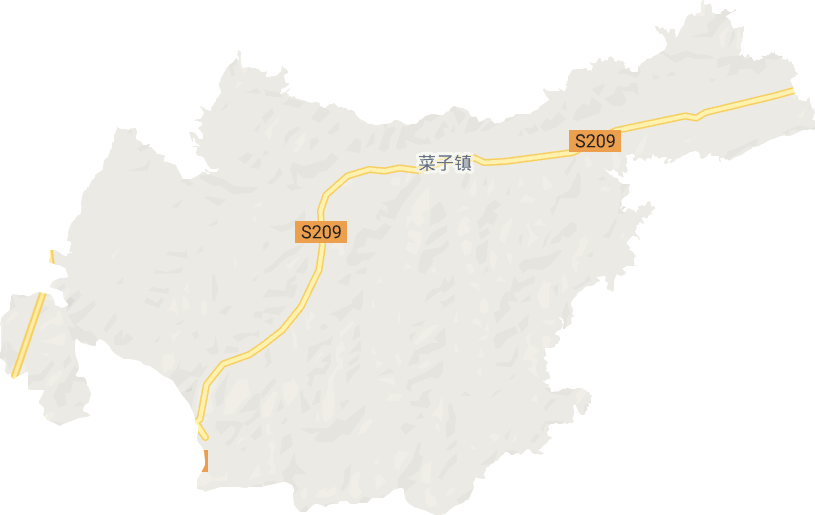 菜子镇电子地图