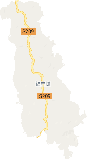 福星镇电子地图