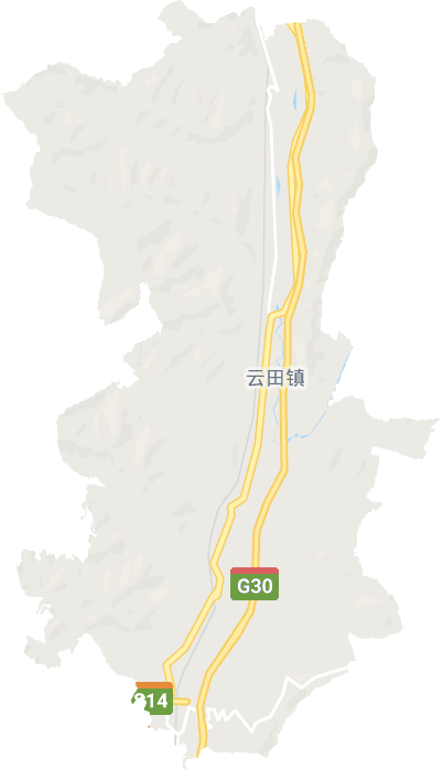 云田镇电子地图