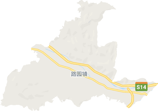 路园镇电子地图