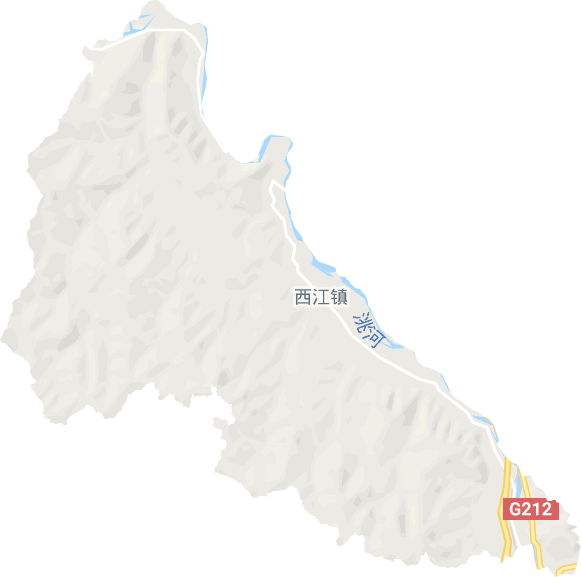 西江镇电子地图