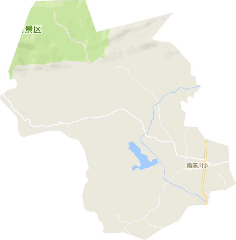 南燕川乡电子地图