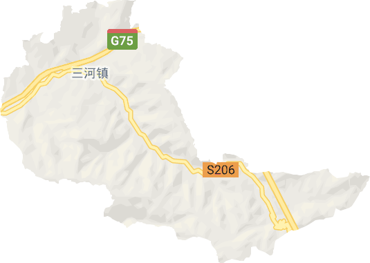 三河镇电子地图
