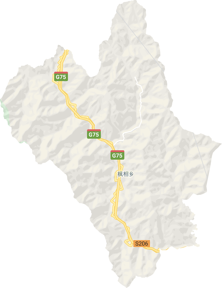枫相乡电子地图