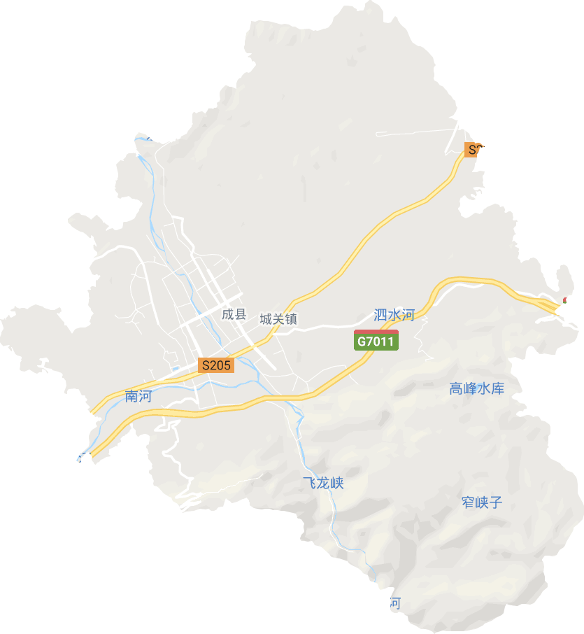 城关镇电子地图