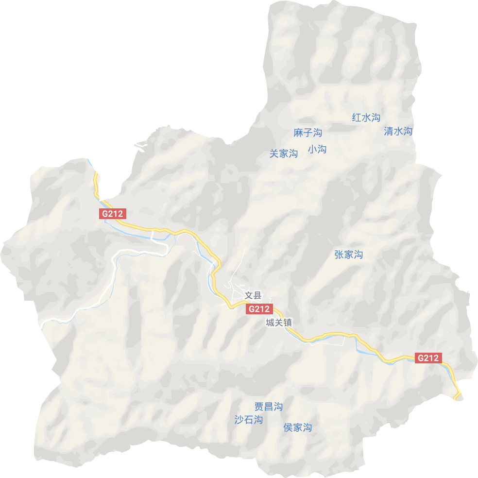 城关镇电子地图
