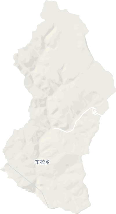 车拉乡电子地图